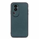 For OPPO Reno10 Pro+ Lambskin Texture Genuine Leather Phone Case(Green)