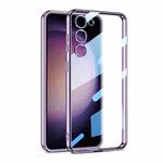 For Samsung Galaxy S23 5G GKK Full Coverage TPU Phantom Phone Case(Purple)