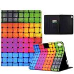 For iPad 10th Gen 10.9 2022 Coloured Drawing Smart Leather Tablet Case(Braided Belt)
