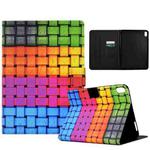 For iPad mini 6 Coloured Drawing Smart Leather Tablet Case(Braided Belt)