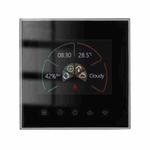 BHT-2002GBLM 220V Smart Home Heating Thermostat Electric Heating WiFi Thermostat with External Sensor Wire(Black)