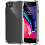 For iPhone 6 Shockproof Thickening Acrylic Protective Case(Transparent)