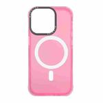 For iPhone 14 Pro Acrylic + TPU MagSafe Protective Phone Case(Pink)