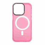 For iPhone 14 Pro Max Acrylic + TPU MagSafe Protective Phone Case(Pink)