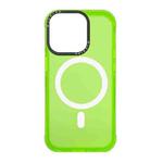 For iPhone 13 Pro Max Acrylic + TPU MagSafe Protective Phone Case(Green)