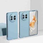 For Huawei Mate X3 Skin-feel Shockproof Full Coverage Phone Case(Blue)