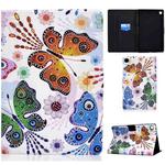 For Huawei MatePad SE Colored Drawing Horizontal Flip Tablet Leather Case(Big Butterfly)