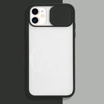 For iPhone 11 Pro Sliding Camera Cover Design TPU Protective Case(Black)