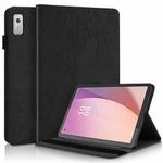 For Lenovo Tab M9 Life Tree Embossed Flip Leather Tablet Case(Black)