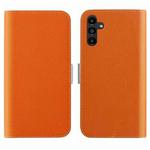 For Samsung Galaxy A54 5G Candy Color Litchi Texture Leather Phone Case(Orange)