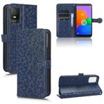 For TCL 403 Honeycomb Dot Texture Leather Phone Case(Blue)