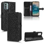 For Nokia G22 4G Honeycomb Dot Texture Leather Phone Case(Black)