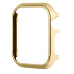 For Apple Watch Series 3&2&1 42mm Mirror Hollow Watch Protective Case(Gold)