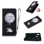 For Galaxy A40 3D Painting Horizontal Flip Leather Case with Holder & Card Slot & Wallet & Lanyard(Spaceman)