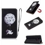 For Galaxy S9 Plus 3D Painting Horizontal Flip Leather Case with Holder & Card Slot & Wallet & Lanyard(Spaceman)