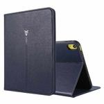 For iPad 10th Gen 10.9 2022 GEBEI Silk Texture Flip Tablet Leather Case(Blue)
