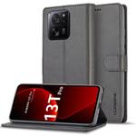 For Xiaomi 13T Pro 5G LC.IMEEKE Calf Texture Leather Phone Case(Grey)