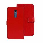 For Sharp Rouvo V idewei Crazy Horse Texture Leather Phone Case with Holder(Red)