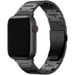 Quick Disassembly Titanium Alloy Watch Band For Apple Watch Series 9&8&7 41mm / SE 3&SE 2&6&SE&5&4 40mm / 3&2&1 38mm (Black)