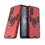 For Vivo IQOO Neo 3 PC + TPU Protective Case with Magnetic Ring Holder(Red)