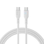 JOYROOM S-CC100A13 100W USB-C / Type-C to USB-C / Type-C Fast Charging Data Cable, Length:1.2m(White)