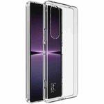 For Sony Xperia 1 V IMAK UX-5 Series TPU Phone Case(Transparent)