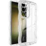 For Samsung Galaxy S23 Ultra 5G IMAK UX-8 Series Shockproof TPU Phone Case(Transparent)