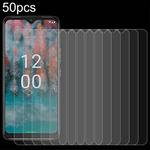 For Nokia C12 50pcs 0.26mm 9H 2.5D Tempered Glass Film