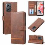 For Xiaomi Redmi Note 12 4G Global Classic Wallet Flip Leather Phone Case(Brown)