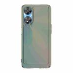 For OPPO A58 Candy Series TPU Phone Case(Transparent Grey)