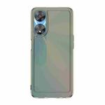For OPPO A78 Candy Series TPU Phone Case(Transparent Grey)