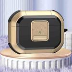 For AirPods Pro 2 Wireless Earphones Protective Case(Gold)