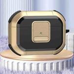 For AirPods Pro Wireless Earphones Protective Case(Gold)