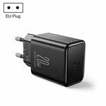 JOYROOM TCF06 Flash Series 20W USB-C/Type-C Single Port Charger, Specification:EU Plug(Black)