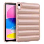 For iPad 10th Gen 10.9 2022 Eiderdown Cushion Shockproof Tablet Case(Pink)