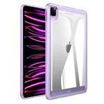 For iPad Pro 11 2022 / 2021 / 2020 Transparent Acrylic Tablet Case(Light Purple)