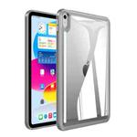 For iPad 10th Gen 10.9 2022 Transparent Acrylic Tablet Case(Black)