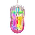 X400 7 Keys Transparent RGB Wired Gaming Mouse