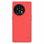 For OnePlus Ace 2/11R NILLKIN Frosted Shield Pro PC + TPU Phone Case(Red)