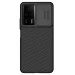 For Xiaomi Redmi K60E NILLKIN Black Mirror Series Camshield PC Phone Case(Black)