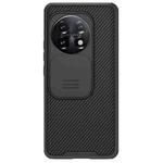 For OnePlus 11 NILLKIN CamShield Pro Series PC Full Coverage Phone Case(Black)