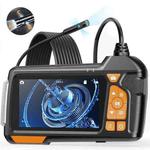 M40 8mm 4.5 inch Triple Camera with Screen Endoscope, Length:1m