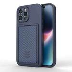 For iPhone 13 Pro Max Magic Cards Box TPU + PC Phone Case(Blue)