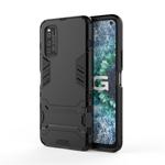 For Vivo IQOO Neo3 PC + TPU Shockproof Protective Case with Invisible Holder(Black)