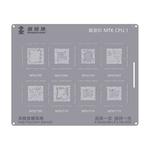 For MTK CPU 1 Repairman High Precision Stencils CPU BGA iC Reballing Planting Tin Plate