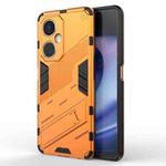 For OnePlus Nord CE 3 Punk Armor 2 in 1 PC + TPU Phone Case with Holder(Orange)