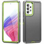 For Samsung Galaxy A53 Life Waterproof Rugged Phone Case(Grey + Green)