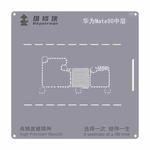 For Huawei Mate 50  Repairman High Precision Stencils CPU BGA iC Reballing Planting Tin Plate