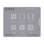 For Huawei HI CPU 1 Repairman High Precision Stencils CPU BGA iC Reballing Planting Tin Plate