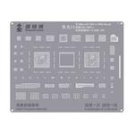 For Huawei Kirin 990 Repairman High Precision Stencils CPU BGA iC Reballing Planting Tin Plate